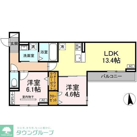 グランカメリアの物件間取画像